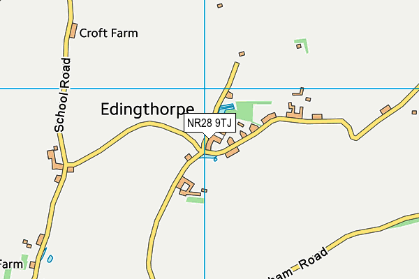 NR28 9TJ map - OS VectorMap District (Ordnance Survey)
