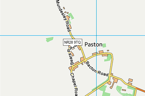 NR28 9TQ map - OS VectorMap District (Ordnance Survey) NR28 9TQ map - OS VectorMap District (Ordnance Survey)
