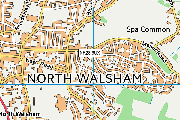 NR28 9UX map - OS VectorMap District (Ordnance Survey) NR28 9UX map - OS VectorMap District (Ordnance Survey)