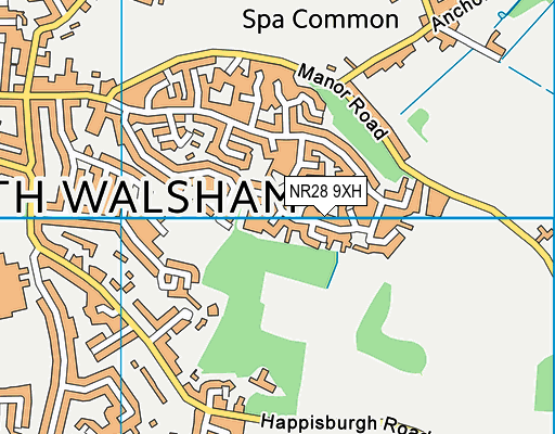NR28 9XH map - OS VectorMap District (Ordnance Survey) NR28 9XH map - OS VectorMap District (Ordnance Survey)