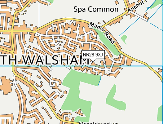 NR28 9XJ map - OS VectorMap District (Ordnance Survey) NR28 9XJ map - OS VectorMap District (Ordnance Survey)