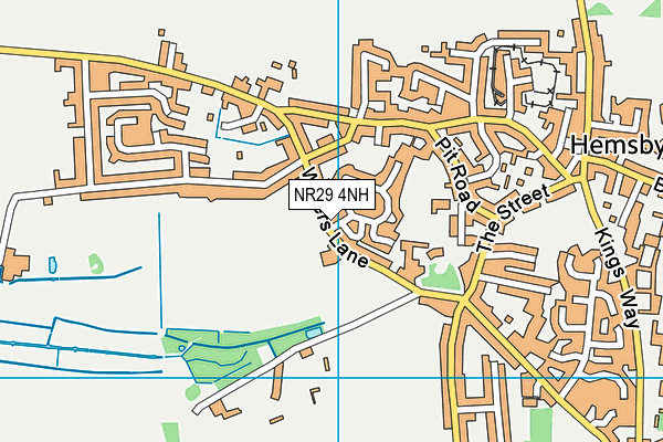 NR29 4NH map - OS VectorMap District (Ordnance Survey) NR29 4NH map - OS VectorMap District (Ordnance Survey)