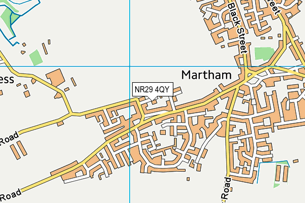 NR29 4QY map - OS VectorMap District (Ordnance Survey) NR29 4QY map - OS VectorMap District (Ordnance Survey)