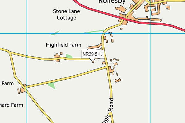 NR29 5HJ map - OS VectorMap District (Ordnance Survey) NR29 5HJ map - OS VectorMap District (Ordnance Survey)