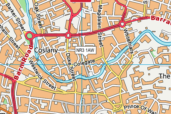 NR3 1AW map - OS VectorMap District (Ordnance Survey) NR3 1AW map - OS VectorMap District (Ordnance Survey)