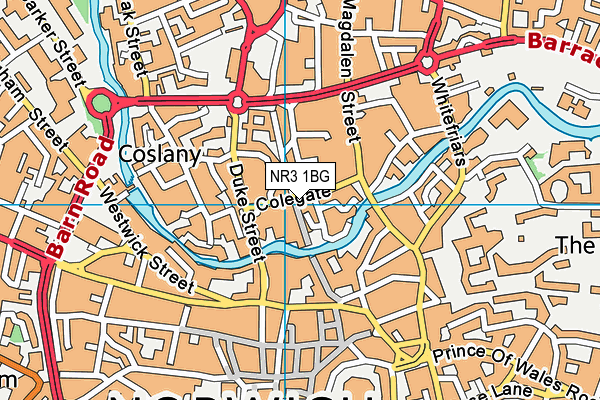 NR3 1BG map - OS VectorMap District (Ordnance Survey) NR3 1BG map - OS VectorMap District (Ordnance Survey)