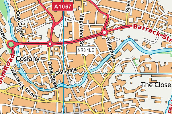 NR3 1LE map - OS VectorMap District (Ordnance Survey) NR3 1LE map - OS VectorMap District (Ordnance Survey)
