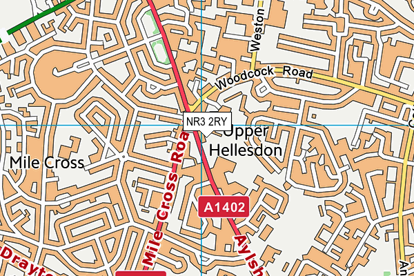 NR3 2RY map - OS VectorMap District (Ordnance Survey) NR3 2RY map - OS VectorMap District (Ordnance Survey)