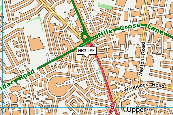 NR3 2SF map - OS VectorMap District (Ordnance Survey) NR3 2SF map - OS VectorMap District (Ordnance Survey)