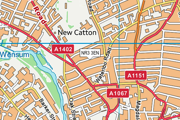 NR3 3EN map - OS VectorMap District (Ordnance Survey) NR3 3EN map - OS VectorMap District (Ordnance Survey)