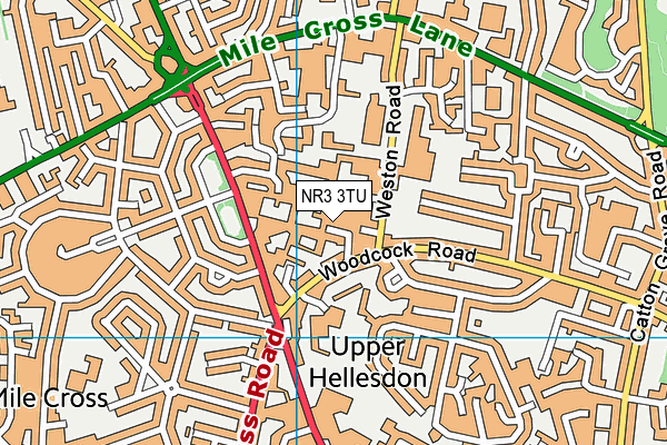 NR3 3TU map - OS VectorMap District (Ordnance Survey) NR3 3TU map - OS VectorMap District (Ordnance Survey)
