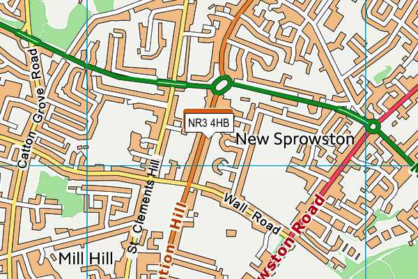 NR3 4HB map - OS VectorMap District (Ordnance Survey) NR3 4HB map - OS VectorMap District (Ordnance Survey)