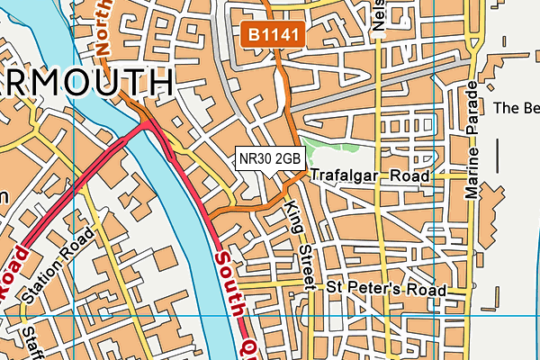 NR30 2GB map - OS VectorMap District (Ordnance Survey) NR30 2GB map - OS VectorMap District (Ordnance Survey)