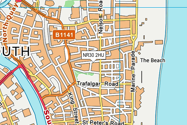 NR30 2HU map - OS VectorMap District (Ordnance Survey) NR30 2HU map - OS VectorMap District (Ordnance Survey)