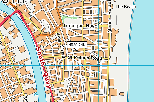 NR30 2NN map - OS VectorMap District (Ordnance Survey) NR30 2NN map - OS VectorMap District (Ordnance Survey)