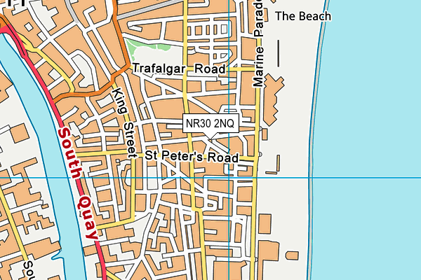 NR30 2NQ map - OS VectorMap District (Ordnance Survey) NR30 2NQ map - OS VectorMap District (Ordnance Survey)