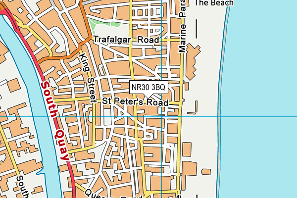 NR30 3BQ map - OS VectorMap District (Ordnance Survey) NR30 3BQ map - OS VectorMap District (Ordnance Survey)