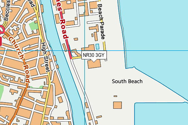 NR30 3GY map - OS VectorMap District (Ordnance Survey) NR30 3GY map - OS VectorMap District (Ordnance Survey)