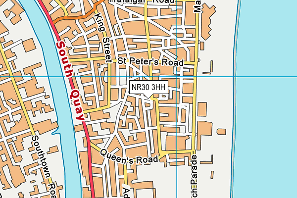 NR30 3HH map - OS VectorMap District (Ordnance Survey) NR30 3HH map - OS VectorMap District (Ordnance Survey)