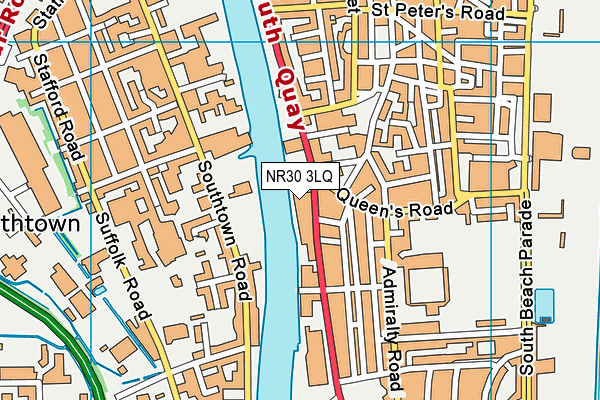 NR30 3LQ map - OS VectorMap District (Ordnance Survey) NR30 3LQ map - OS VectorMap District (Ordnance Survey)