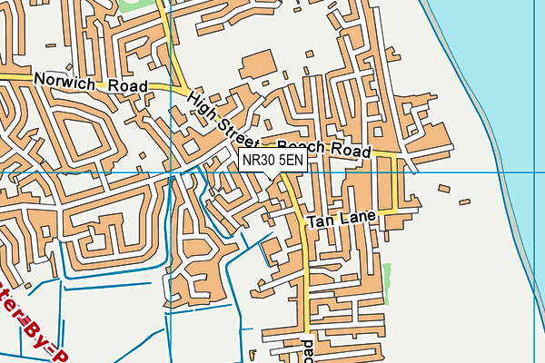 NR30 5EN map - OS VectorMap District (Ordnance Survey) NR30 5EN map - OS VectorMap District (Ordnance Survey)