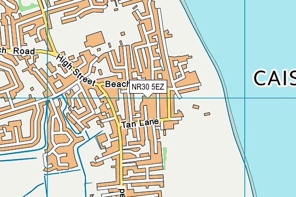 NR30 5EZ map - OS VectorMap District (Ordnance Survey) NR30 5EZ map - OS VectorMap District (Ordnance Survey)