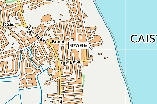NR30 5HA map - OS VectorMap District (Ordnance Survey) NR30 5HA map - OS VectorMap District (Ordnance Survey)