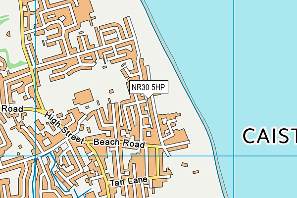 NR30 5HP map - OS VectorMap District (Ordnance Survey) NR30 5HP map - OS VectorMap District (Ordnance Survey)