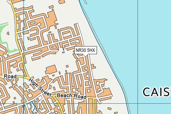 NR30 5HX map - OS VectorMap District (Ordnance Survey) NR30 5HX map - OS VectorMap District (Ordnance Survey)