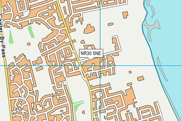 NR30 5NE map - OS VectorMap District (Ordnance Survey) NR30 5NE map - OS VectorMap District (Ordnance Survey)