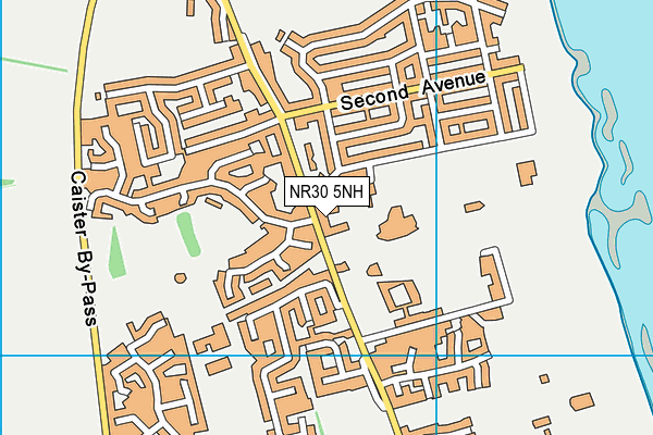 NR30 5NH map - OS VectorMap District (Ordnance Survey) NR30 5NH map - OS VectorMap District (Ordnance Survey)