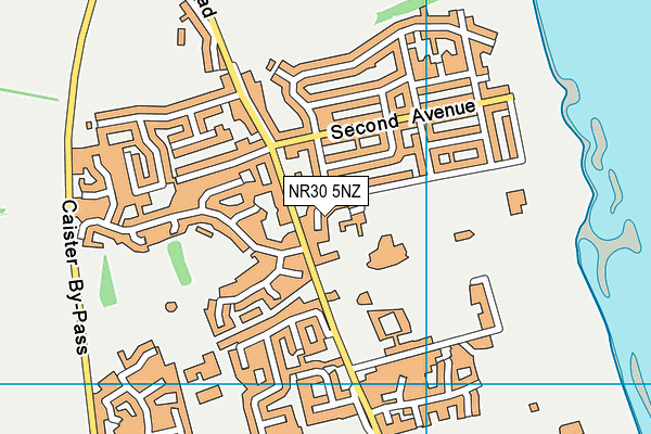 NR30 5NZ map - OS VectorMap District (Ordnance Survey) NR30 5NZ map - OS VectorMap District (Ordnance Survey)