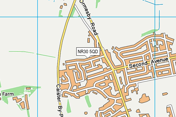 NR30 5QD map - OS VectorMap District (Ordnance Survey) NR30 5QD map - OS VectorMap District (Ordnance Survey)