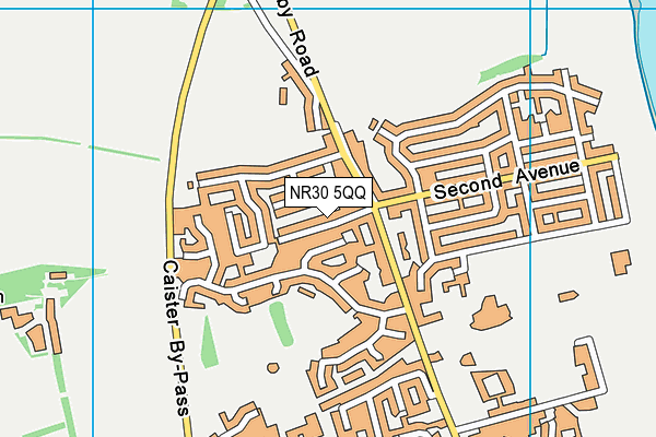 NR30 5QQ map - OS VectorMap District (Ordnance Survey) NR30 5QQ map - OS VectorMap District (Ordnance Survey)