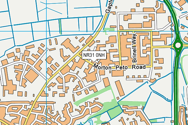 NR31 0NH map - OS VectorMap District (Ordnance Survey) NR31 0NH map - OS VectorMap District (Ordnance Survey)