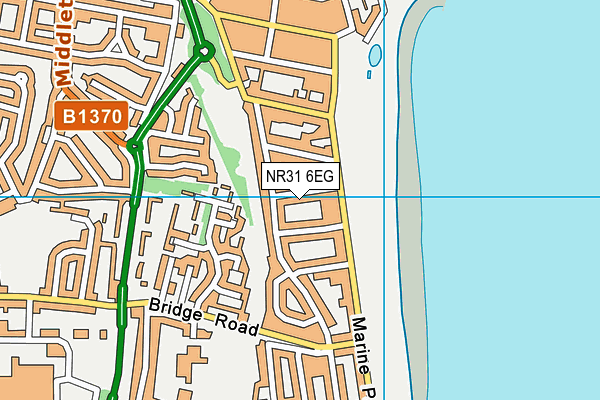 NR31 6EG map - OS VectorMap District (Ordnance Survey) NR31 6EG map - OS VectorMap District (Ordnance Survey)