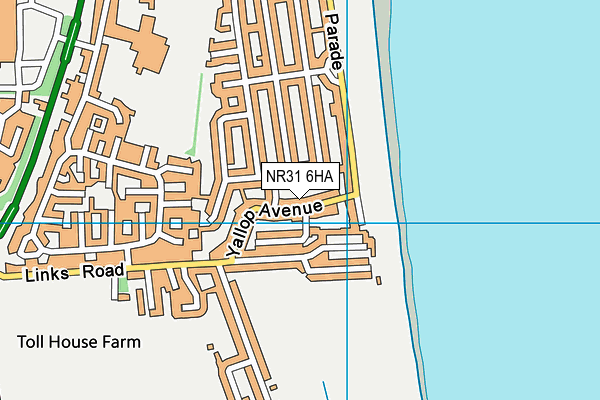NR31 6HA map - OS VectorMap District (Ordnance Survey) NR31 6HA map - OS VectorMap District (Ordnance Survey)
