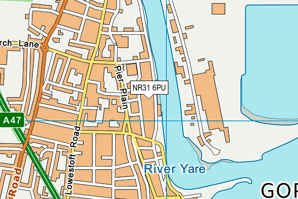 NR31 6PU map - OS VectorMap District (Ordnance Survey) NR31 6PU map - OS VectorMap District (Ordnance Survey)
