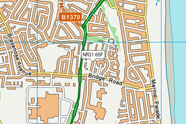 NR31 6SF map - OS VectorMap District (Ordnance Survey) NR31 6SF map - OS VectorMap District (Ordnance Survey)