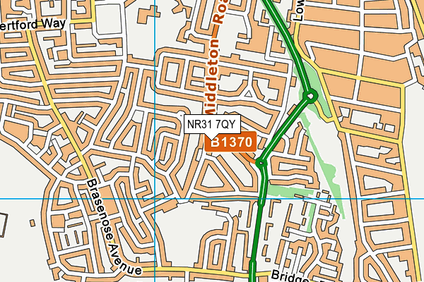 NR31 7QY map - OS VectorMap District (Ordnance Survey) NR31 7QY map - OS VectorMap District (Ordnance Survey)