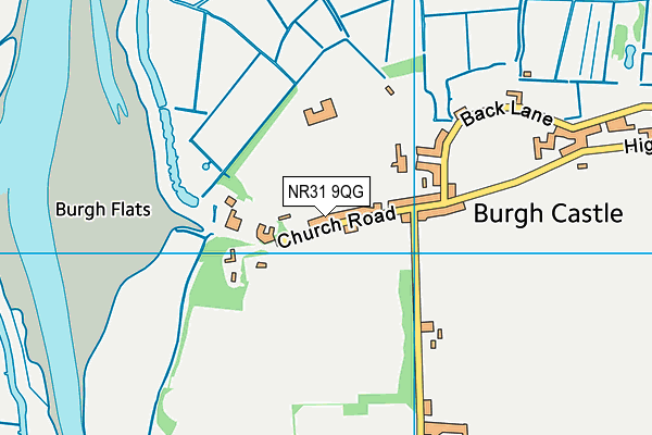 NR31 9QG map - OS VectorMap District (Ordnance Survey) NR31 9QG map - OS VectorMap District (Ordnance Survey)