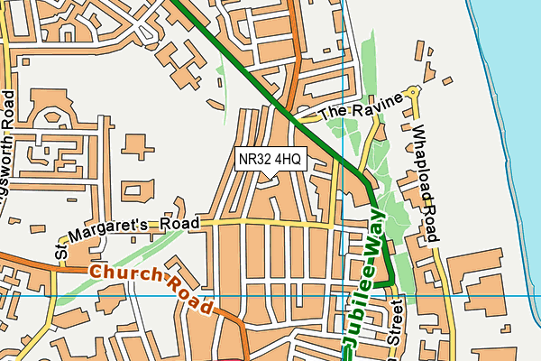 NR32 4HQ map - OS VectorMap District (Ordnance Survey) NR32 4HQ map - OS VectorMap District (Ordnance Survey)