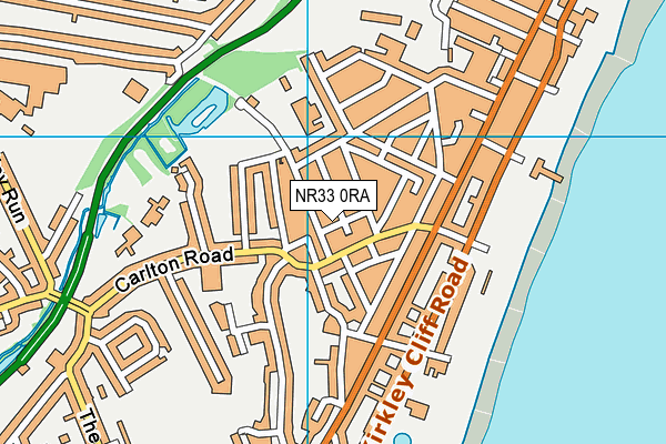 NR33 0RA map - OS VectorMap District (Ordnance Survey) NR33 0RA map - OS VectorMap District (Ordnance Survey)
