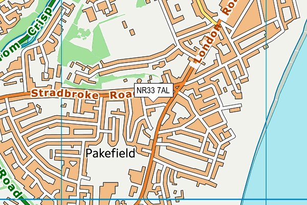 NR33 7AL map - OS VectorMap District (Ordnance Survey) NR33 7AL map - OS VectorMap District (Ordnance Survey)