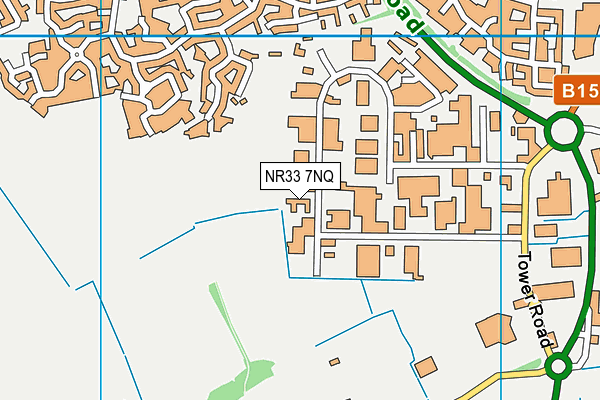 NR33 7NQ map - OS VectorMap District (Ordnance Survey) NR33 7NQ map - OS VectorMap District (Ordnance Survey)