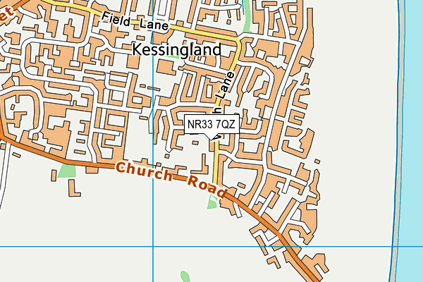 NR33 7QZ map - OS VectorMap District (Ordnance Survey) NR33 7QZ map - OS VectorMap District (Ordnance Survey)