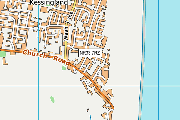 NR33 7RZ map - OS VectorMap District (Ordnance Survey) NR33 7RZ map - OS VectorMap District (Ordnance Survey)