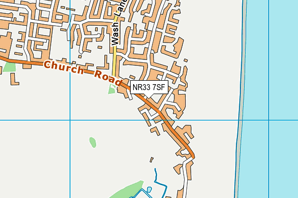 NR33 7SF map - OS VectorMap District (Ordnance Survey) NR33 7SF map - OS VectorMap District (Ordnance Survey)