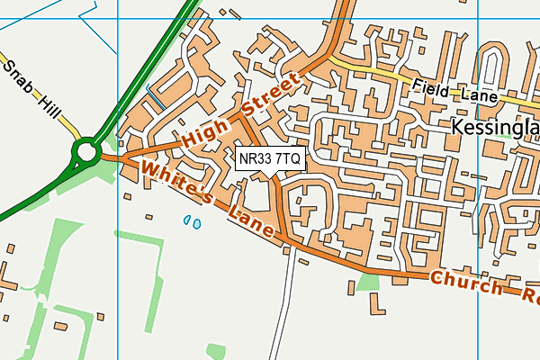 NR33 7TQ map - OS VectorMap District (Ordnance Survey) NR33 7TQ map - OS VectorMap District (Ordnance Survey)