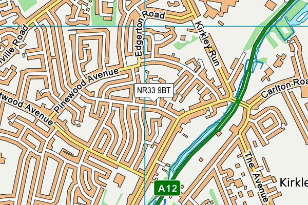 NR33 9BT map - OS VectorMap District (Ordnance Survey) NR33 9BT map - OS VectorMap District (Ordnance Survey)